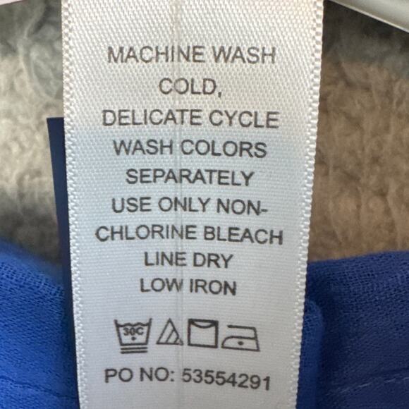 Swimsuits For All Women's Plus Size Swim Cover-Up Royal Blue Size 26/28 NWT - Picture 10 of 10